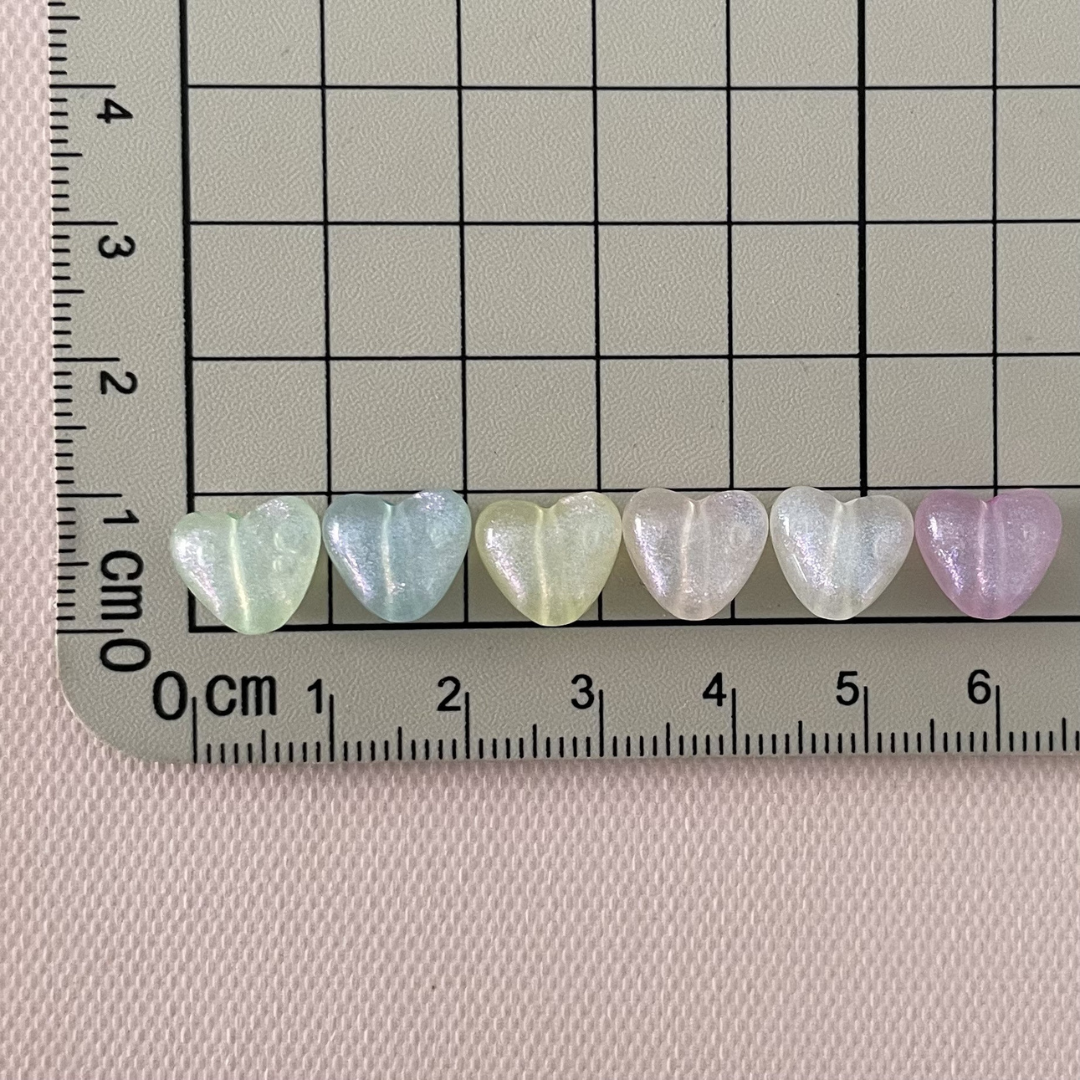 BP 01 Crystal Hearts 5 pcs