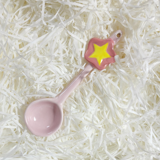 Spoon 陶瓷手绘星星勺子